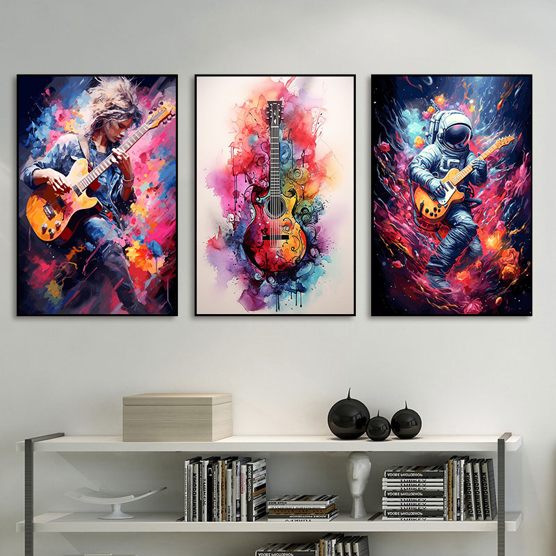 Abstract Colorful Art Musical  - Musical Instrument Images บทวิจารณ์และราคา