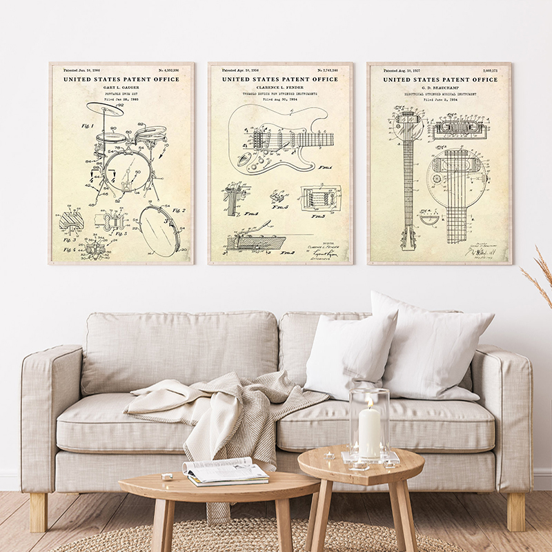 Patent Vintage Musical Instrum - Musical Instrument Images บทวิจารณ์และราคา